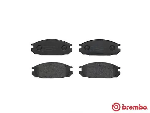 P56020 Brembo Колодки гальмівні задні, дискові