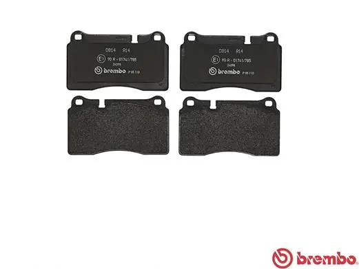 P85110 Brembo Передні гальмівні колодки