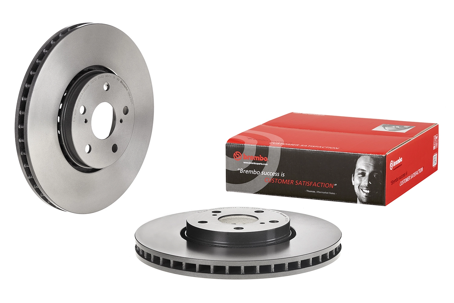 09E23011 Brembo Гальмо дискове переднє