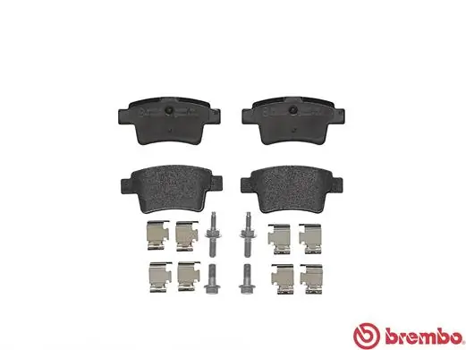 P61085 Brembo Колодки гальмівні задні, дискові