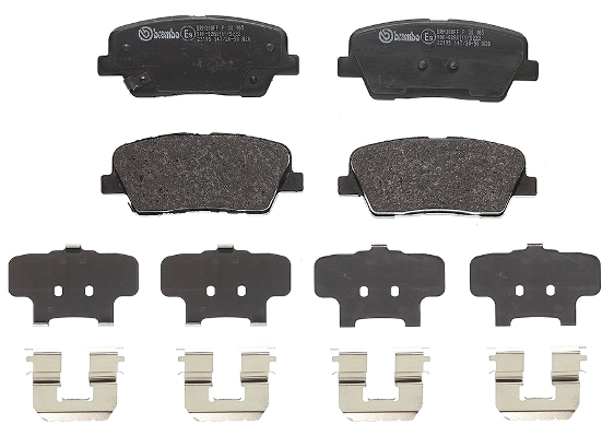 P30105 Brembo Колодки гальмівні задні, дискові