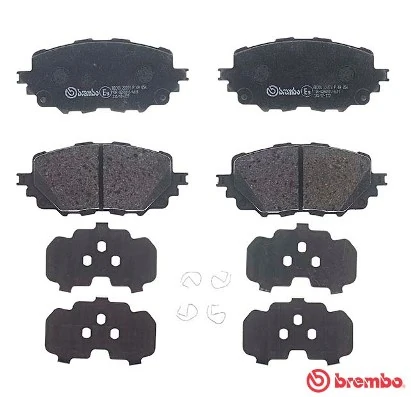 P49054 Brembo Передні гальмівні колодки