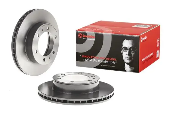 09A63411 Brembo Гальмо дискове переднє