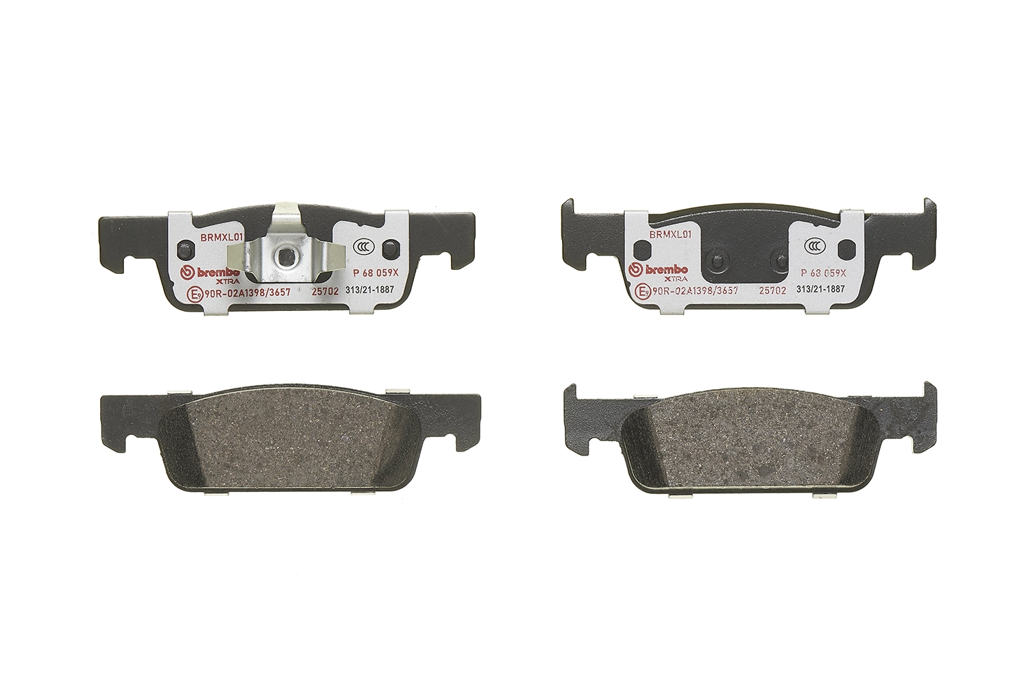 P68059X Brembo Передні гальмівні колодки