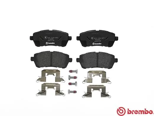 P24072 Brembo Передні гальмівні колодки