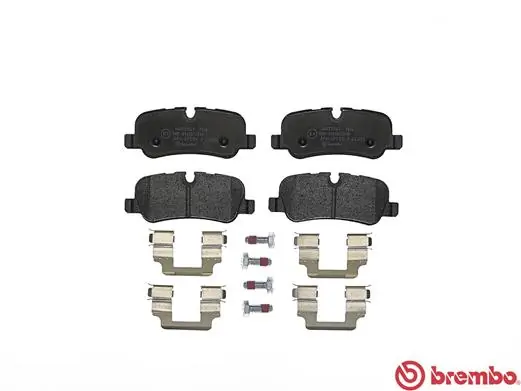 P44013 Brembo Колодки гальмівні задні, дискові