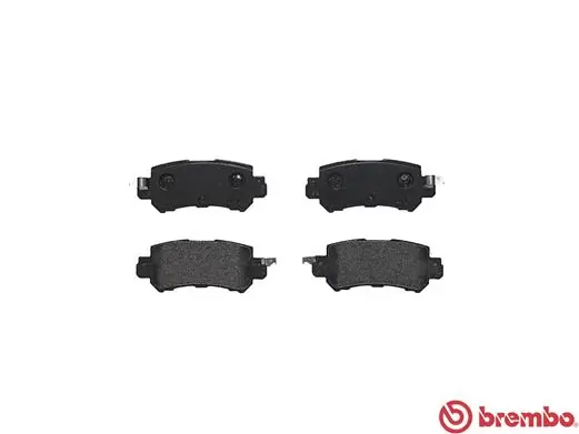 P49047 Brembo Колодки гальмівні задні, дискові