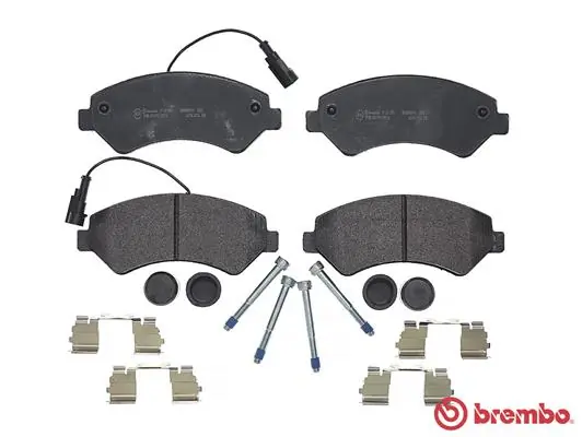 P61118 Brembo Передні гальмівні колодки