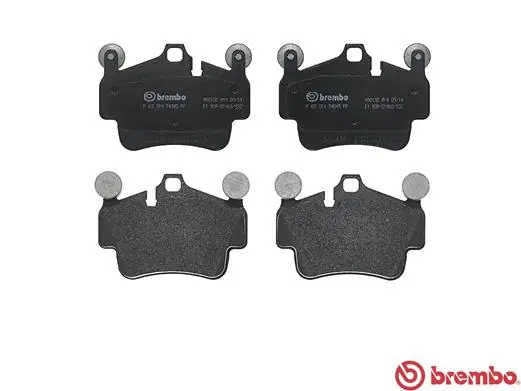 P65014 Brembo Передні гальмівні колодки