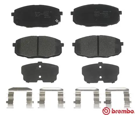 P30077 Brembo Передні гальмівні колодки