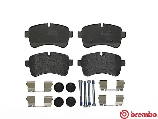 PA6027 Brembo Колодки гальмівні задні, дискові