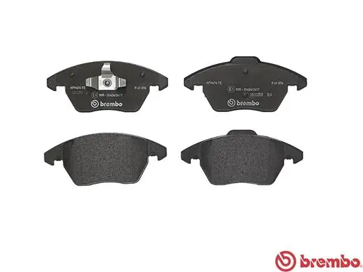 P61076 Brembo Передні гальмівні колодки