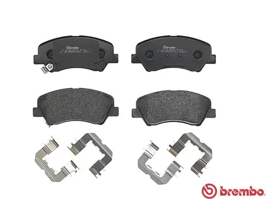P18025 Brembo Передні гальмівні колодки