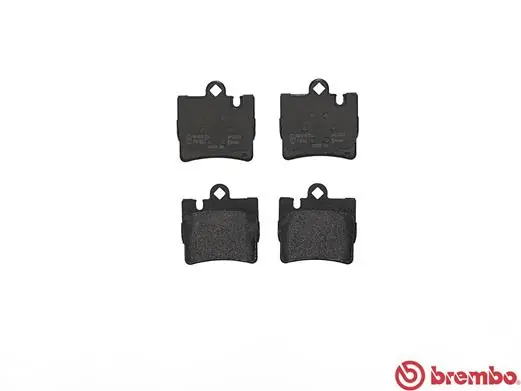 P50042 Brembo Колодки гальмівні задні, дискові