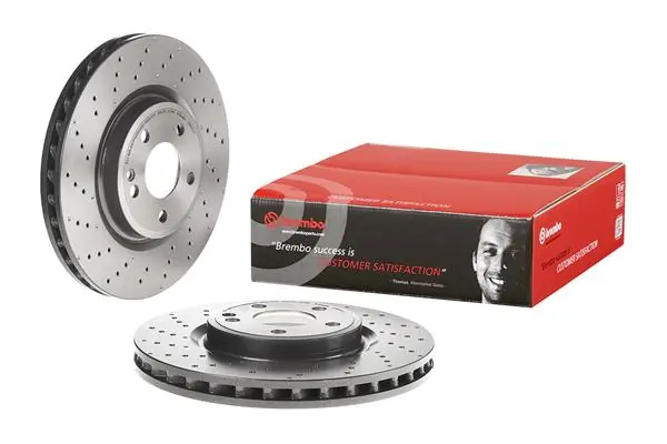 09B80751 Brembo Гальмо дискове переднє