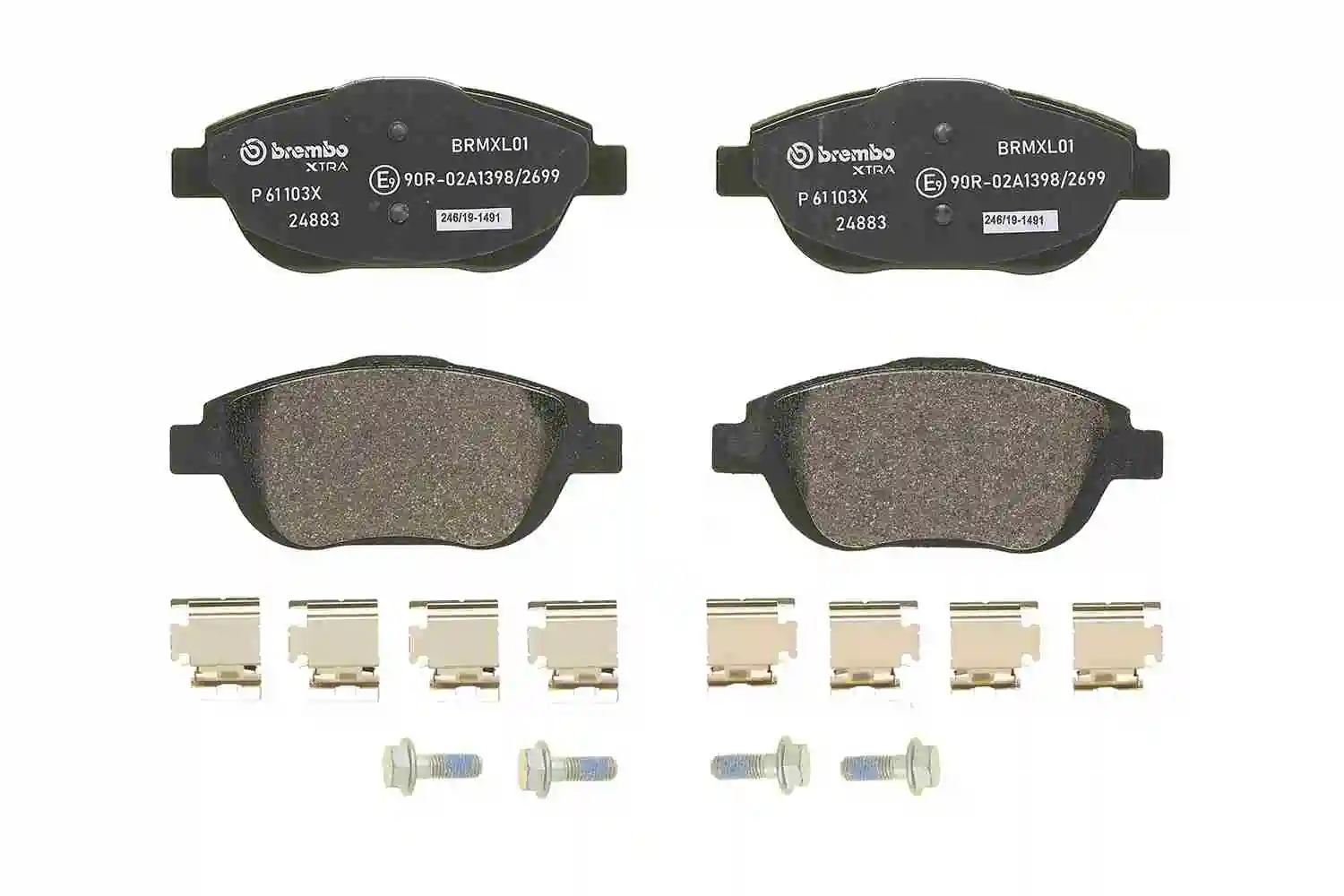 P61103X Brembo Передні гальмівні колодки