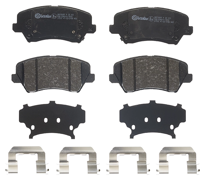 P30123 Brembo Передні гальмівні колодки