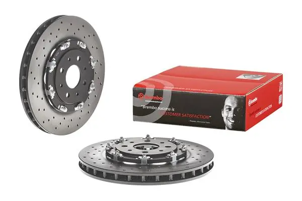 09B08513 Brembo Гальмо дискове переднє