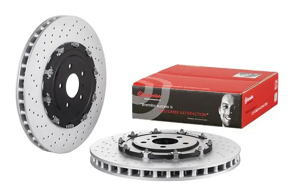 09B38633 Brembo Гальмо дискове переднє