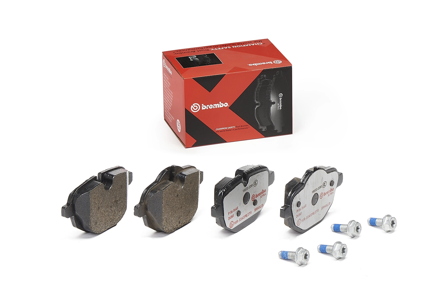 P06064X Brembo Колодки гальмівні задні, дискові