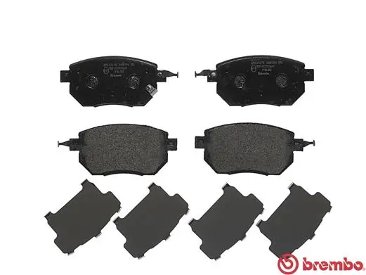 P56051 Brembo Передні гальмівні колодки