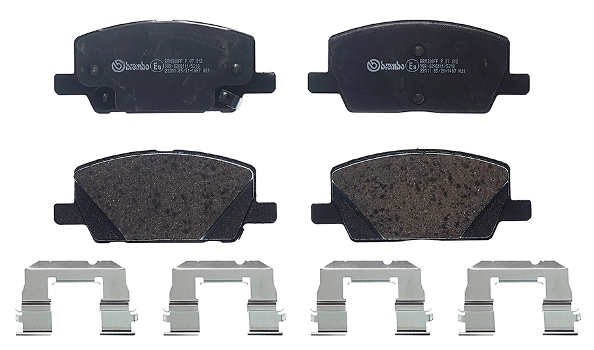 P07012 Brembo Передні гальмівні колодки