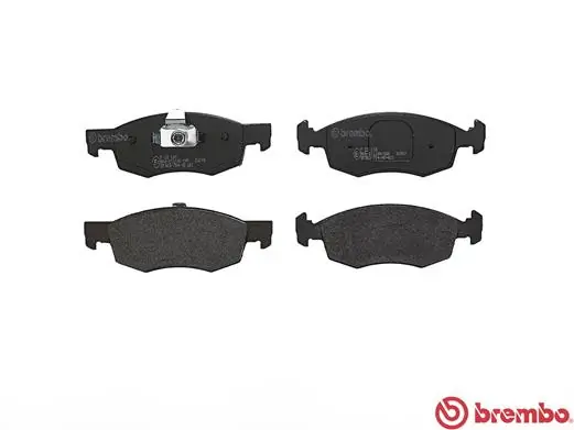 P23118 Brembo Передні гальмівні колодки