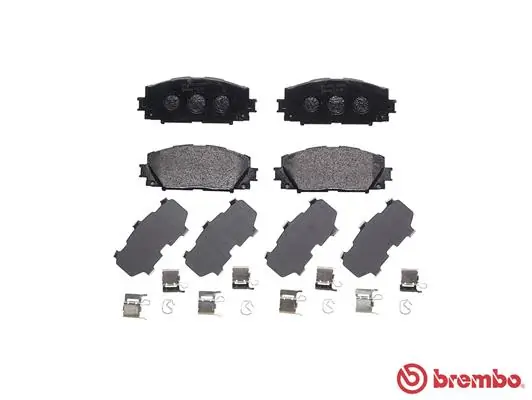 P83141 Brembo Передні гальмівні колодки