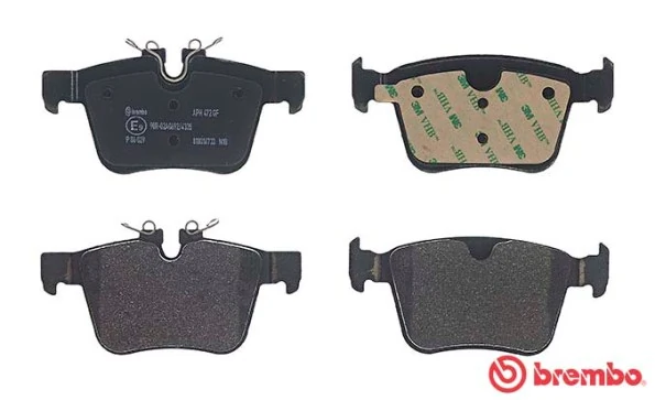 P86029 Brembo Колодки гальмівні задні, дискові