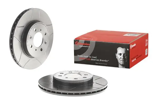 09550975 Brembo Гальмо дискове переднє