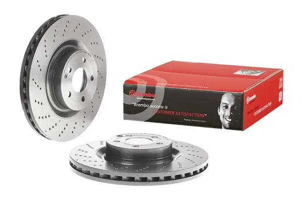 09B74651 Brembo Гальмо дискове переднє
