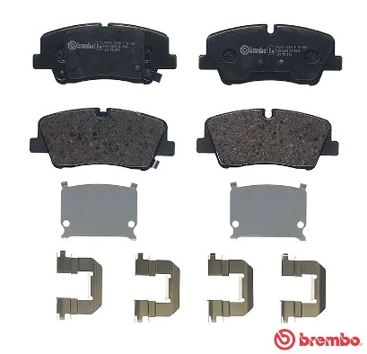P30089 Brembo Колодки гальмівні задні, дискові