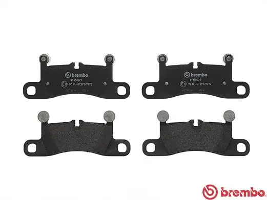 P65027 Brembo Колодки гальмівні задні, дискові