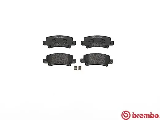 P83065 Brembo Колодки гальмівні задні, дискові
