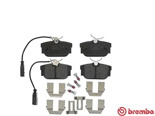 P85059 Brembo Колодки гальмівні задні, дискові