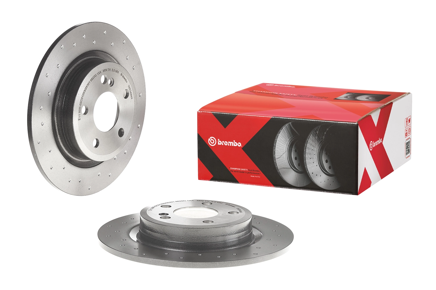 08B3484X Brembo Дискові гальма