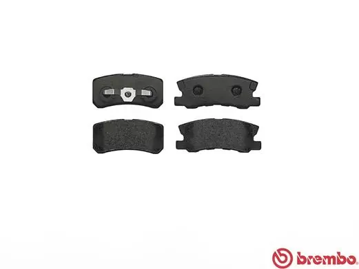 P54031 Brembo Колодки гальмівні задні, дискові