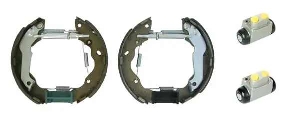 Гальма робочі задні ножні і гальмівні барабани KAP H07SHOE902052