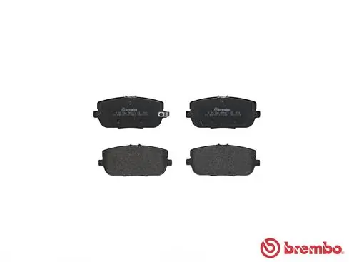 P49044 Brembo Колодки гальмівні задні, дискові