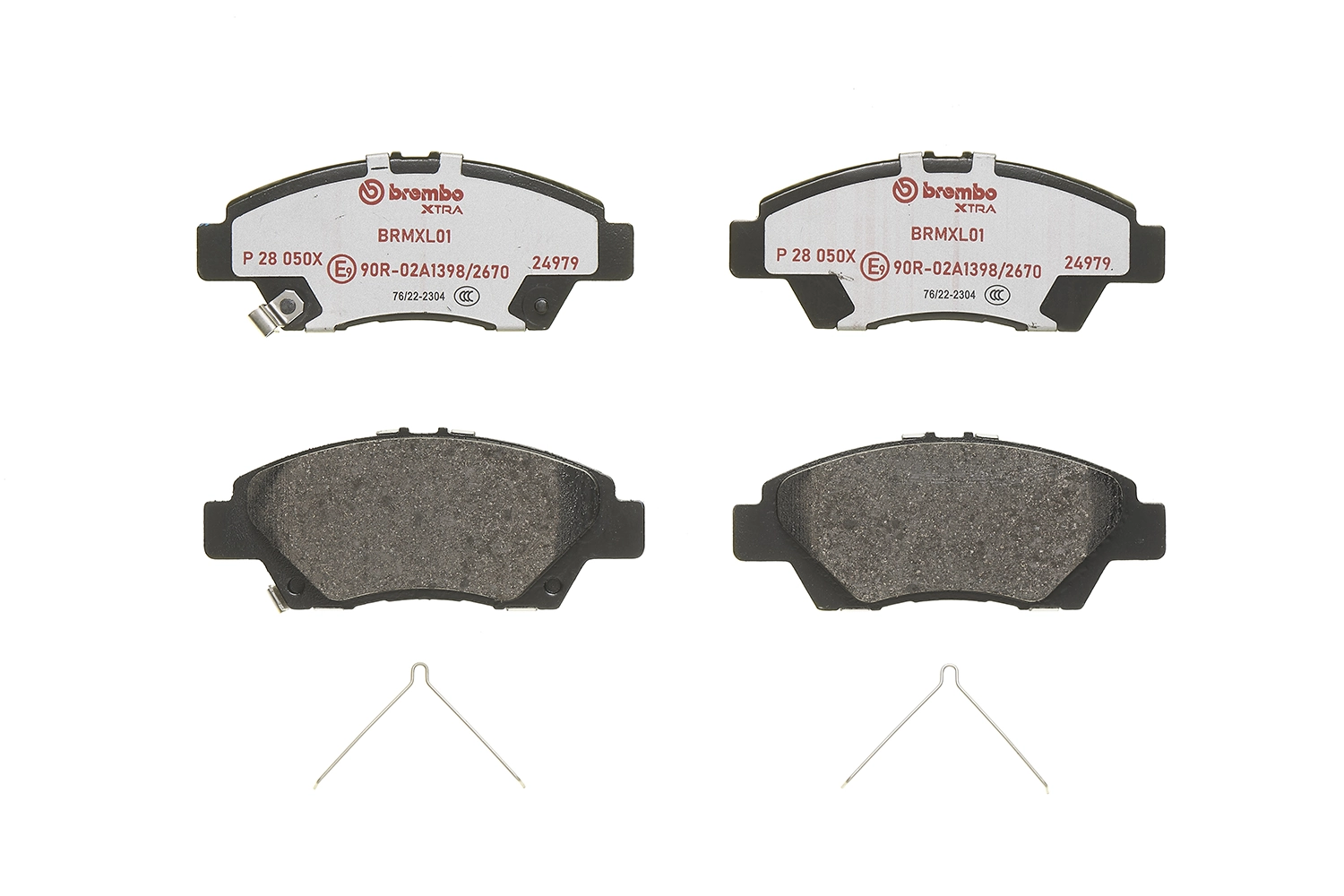 P28050X Brembo Передні гальмівні колодки