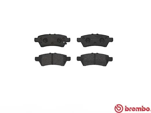 P56060 Brembo Колодки гальмівні задні, дискові