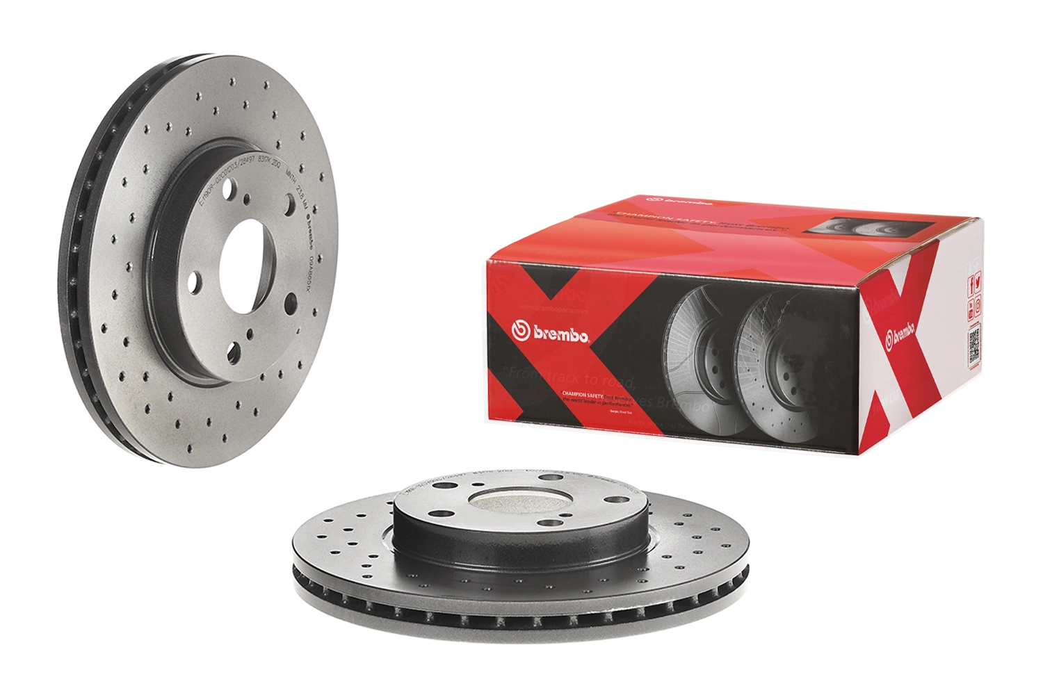 09A8651X Brembo Гальмо дискове переднє