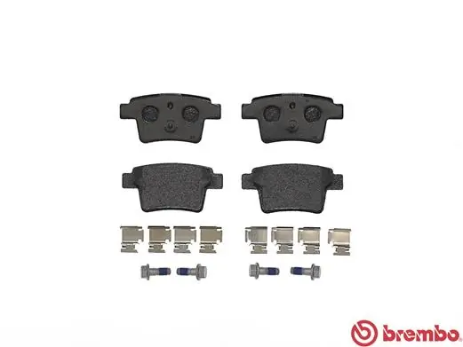 P24063 Brembo Колодки гальмівні задні, дискові