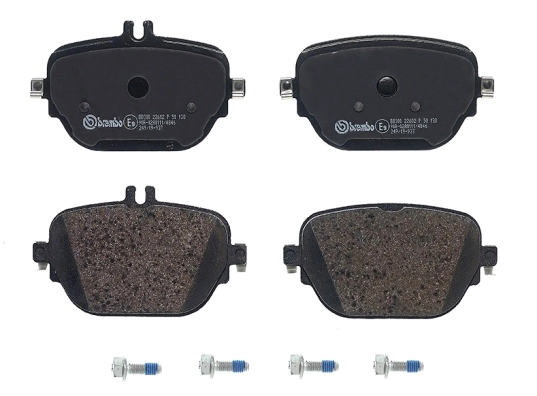 P50138 Brembo Колодки гальмівні задні, дискові