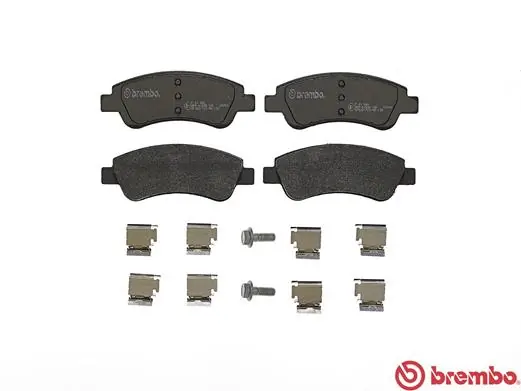 P61066 Brembo Передні гальмівні колодки