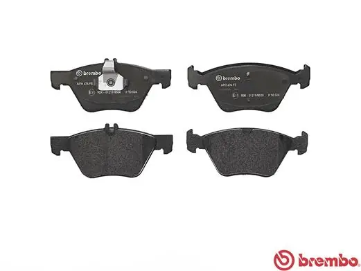 P50026 Brembo Передні гальмівні колодки