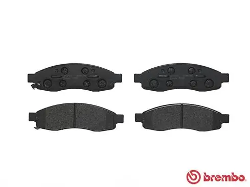P58001 Brembo Передні гальмівні колодки