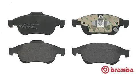 P23165 Brembo Передні гальмівні колодки
