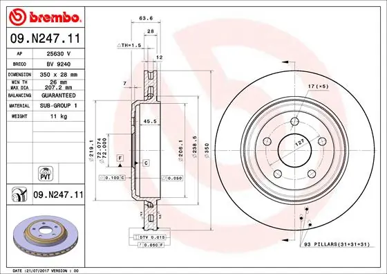 09N24711 Brembo
