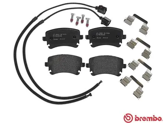 P85064 Brembo Колодки гальмівні задні, дискові